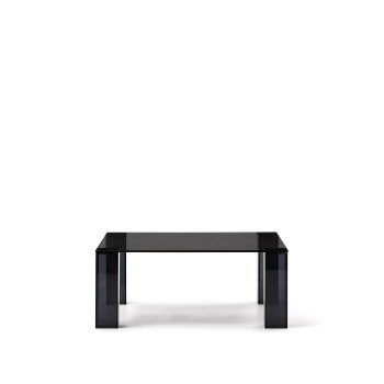 Table d'appoint en verre trempé Adularia