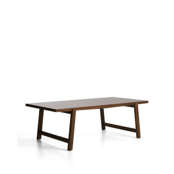 Table d'extérieur Itani en bois d'acacia massif 240 x 100 cm FSC 100%