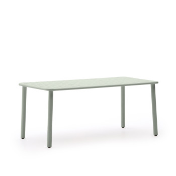 Table de barbecue d'extérieur en acier galvanisé