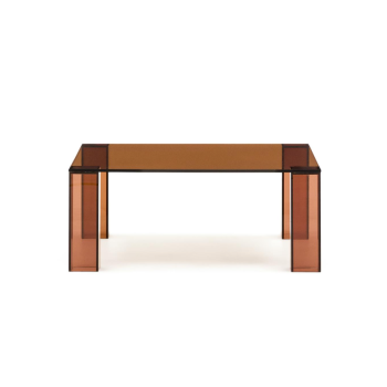 Table d'appoint en verre trempé Adularia