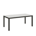 Table extensible Everyday Evolution 90x180/440 cm avec cadre anthracite