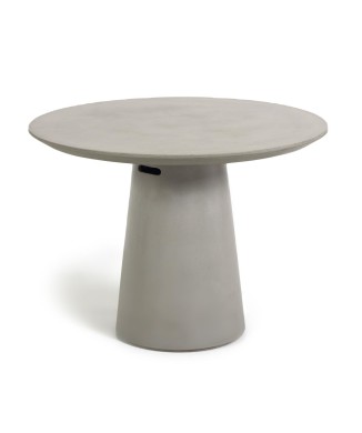 Table en béton Itai Ø 120 cm