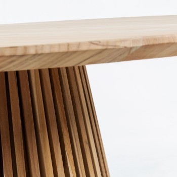 Table Jeanette Ø 120 cm naturelle