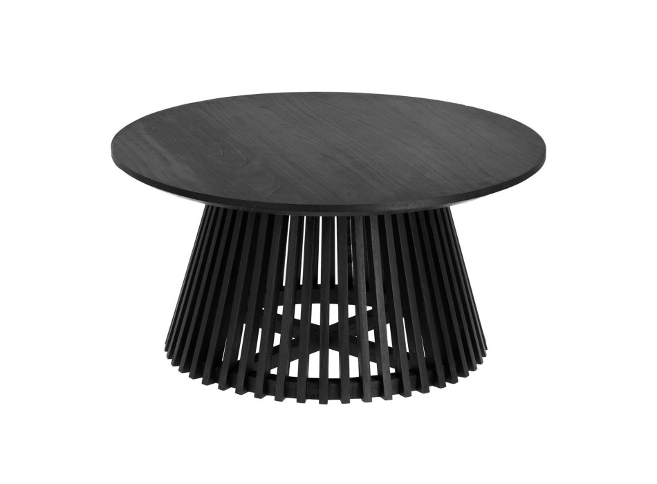 Table Jeanette Ø 80 cm noire