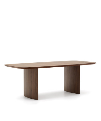 Table Litto en placage de noyer 240 x 100 cm