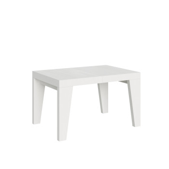Table Naxy D.90 - Table extensible 140/400x90 cm Naxy frêne blanc