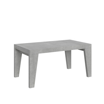 Table Naxy D.90 - Table extensible 160/264x90 cm Naxy frêne blanc