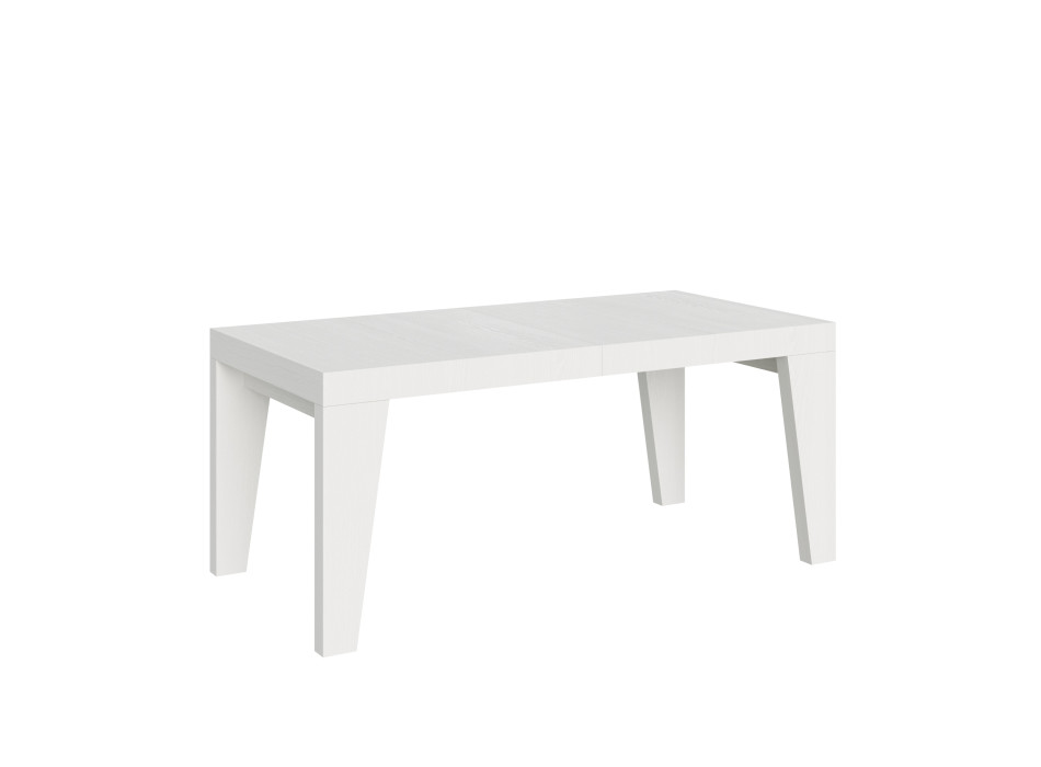 Table Naxy D.90 - Table extensible 180/440x90 cm Naxy frêne blanc