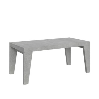 Table Naxy D.90 - Table extensible 200/304x90 cm Naxy frêne blanc