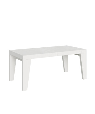 Table Naxy D.90 - Table extensible 200/304x90 cm Naxy frêne blanc