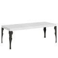 Table extensible Paxon Premium 90x200/304 cm avec cadre anthracite