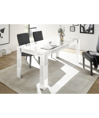 Table PRISMA de couleur blanche