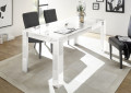 Table PRISMA de couleur blanche