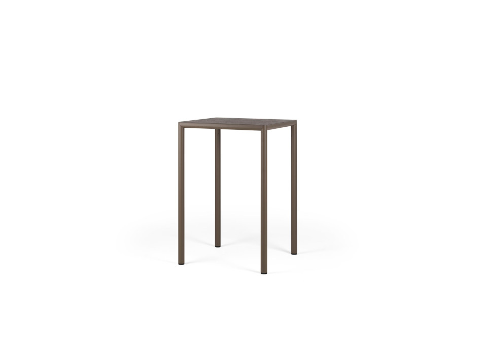 Table haute carrée PIAVE de NARDI