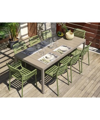 Table extensible Rio Alu 210/280