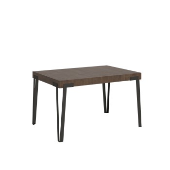 Table Rio - Table extensible 90x130/234 cm Frêne blanc Rio Structure anthracite