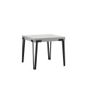 Table extensible Rio 90x90/246 cm avec cadre anthracite