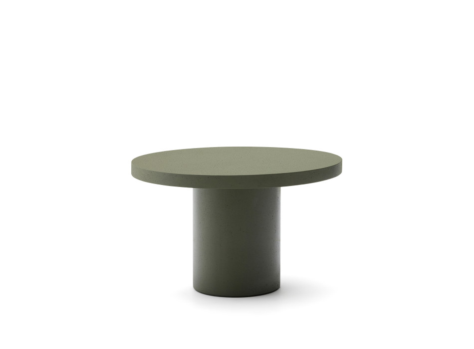 Table ronde en béton Aiguablava