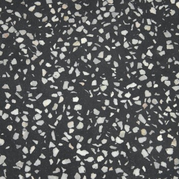 Table ronde Tella en terrazzo noir Ø 70 cm terrazzo noir Ø 70 cm
