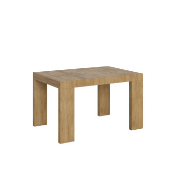 Table Roxell P.90 - Table extensible 130/234x90 cm Roxell Frêne blanc