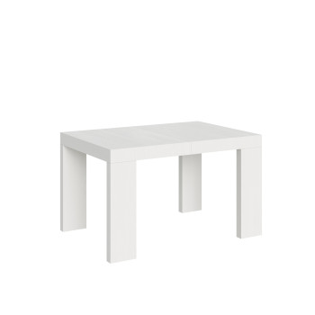 Table Roxell P.90 - Table extensible 130/234x90 cm Roxell Frêne blanc