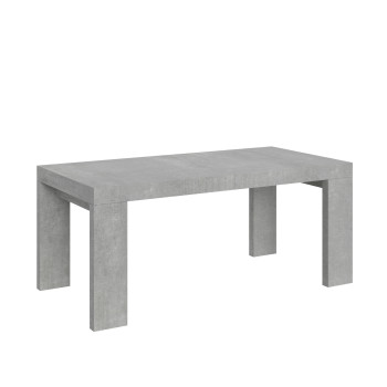 Table Roxell P.90 - Table extensible 180/284x90 cm Roxell Frêne blanc