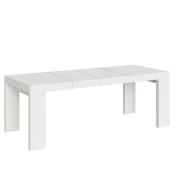 Table Roxell Premium D.90 - Table extensible 180/440x90 cm Roxell Premium Frêne blanc