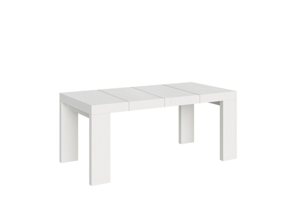 Roxell Premium Table - Table extensible 90x130/234 cm Roxell Premium Frêne Blanc