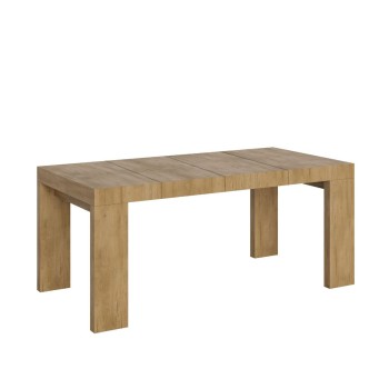 Roxell Premium Table - Table extensible 90x90/246 cm Roxell Premium Frêne Blanc