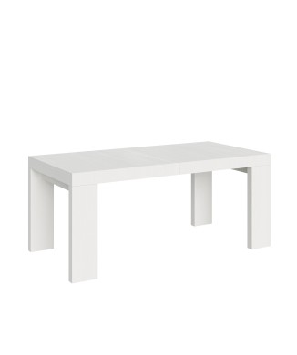 Roxell Table - Table extensible 90x180/284 cm Roxell Frêne Blanc