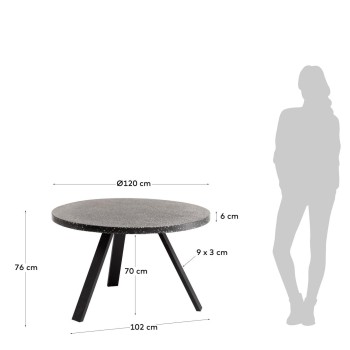 Table Shanelle Ø 120 cm