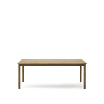 Table en bois d'acacia massif 200 x 100 cm FSC 100%