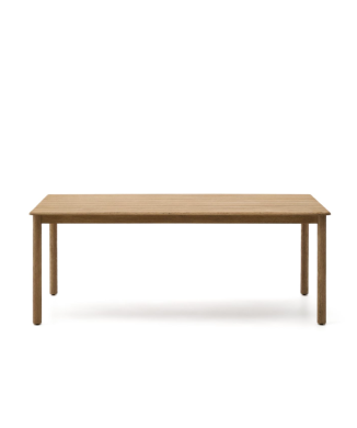 Table en bois d'acacia massif 200 x 100 cm FSC 100%