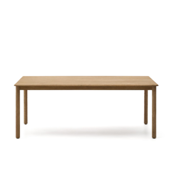 Table en bois d'acacia massif 200 x 100 cm FSC 100%