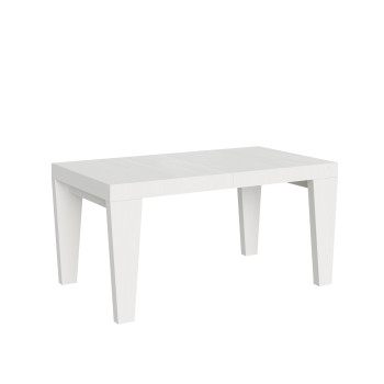 Table Spimbo D.90 - Table extensible 160/420x90 cm Spimbo Frêne blanc