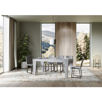 Table Spimbo D.90 - Table extensible 180/284x90 cm Spimbo Frêne blanc