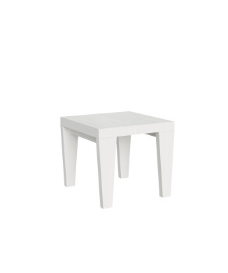 Table Spimbo D.90 - Table extensible 90/246x90 cm Spimbo Frêne blanc