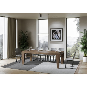 Table Spimbo Premium D.90 - Table extensible 130/234x90 cm Spimbo Premium Frêne blanc