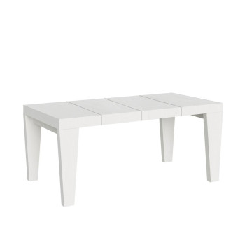 Table Spimbo Premium D.90 - Table extensible 130/390x90 cm Spimbo Premium Frêne blanc