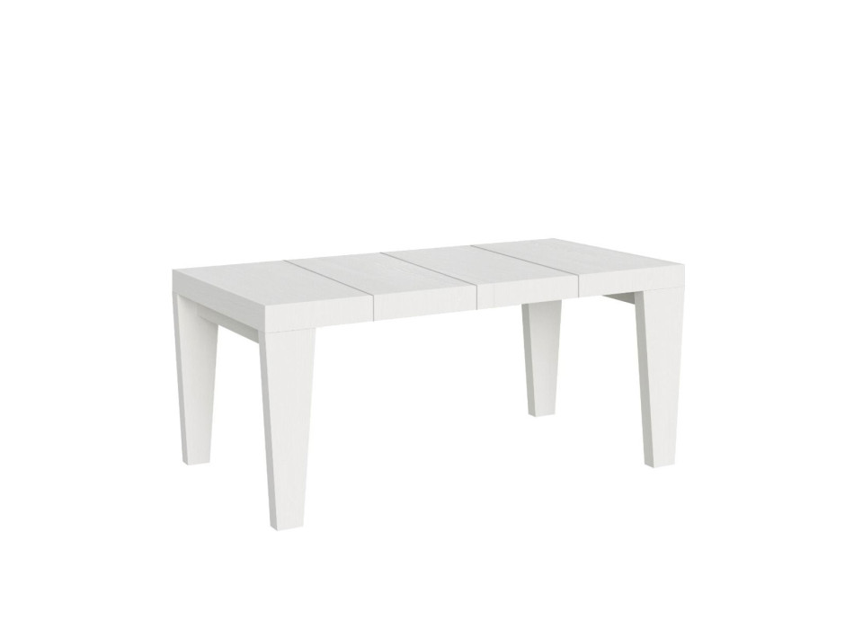 Table Spimbo Premium D.90 - Table extensible 130/390x90 cm Spimbo Premium Frêne blanc