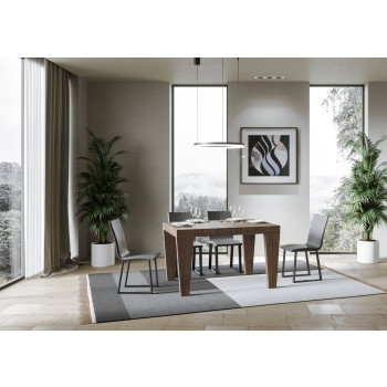 Table Spimbo Premium D.90 - Table extensible 140/244x90 cm Spimbo Premium Frêne blanc