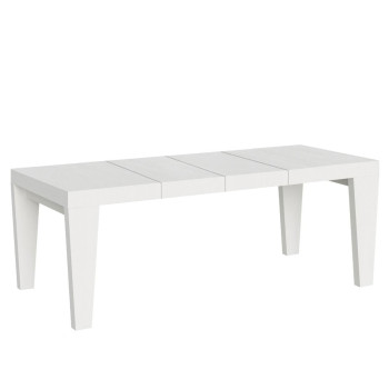 Table Spimbo Premium D.90 - Table extensible 160/264x90 cm Spimbo Premium Frêne blanc
