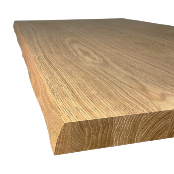 Pieds de table en bois massif écorcé Versalux 4/A - Table fixe 90x180 cm Pieds de table en chêne écorcé Versalux 4/A