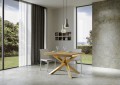 Table extensible 90x120/224 cm Volantis Evolution cadre doré