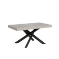 Table extensible 90x160/264 cm Volantis pieds anthracite