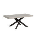 Table extensible 90x180/284 cm Volantis pieds anthracite