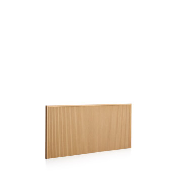Tête de lit Helvine en placage chêne pour lit de 160 cm, certifiée FSC 100 %