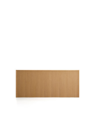 Tête de lit Helvine en placage chêne pour lit de 160 cm, certifiée FSC 100 %