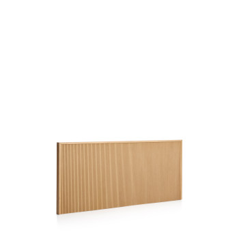 Tête de lit Helvine en placage chêne pour lit de 180 cm, certifiée FSC 100 %
