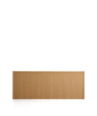 Tête de lit Helvine en placage chêne pour lit de 180 cm, certifiée FSC 100 %